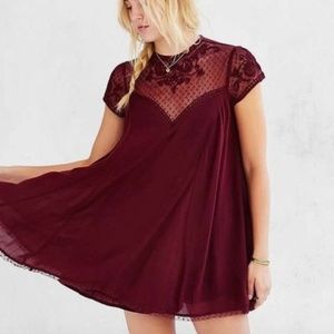 Kimchi Blue Lily Embellished Trapeze Dress